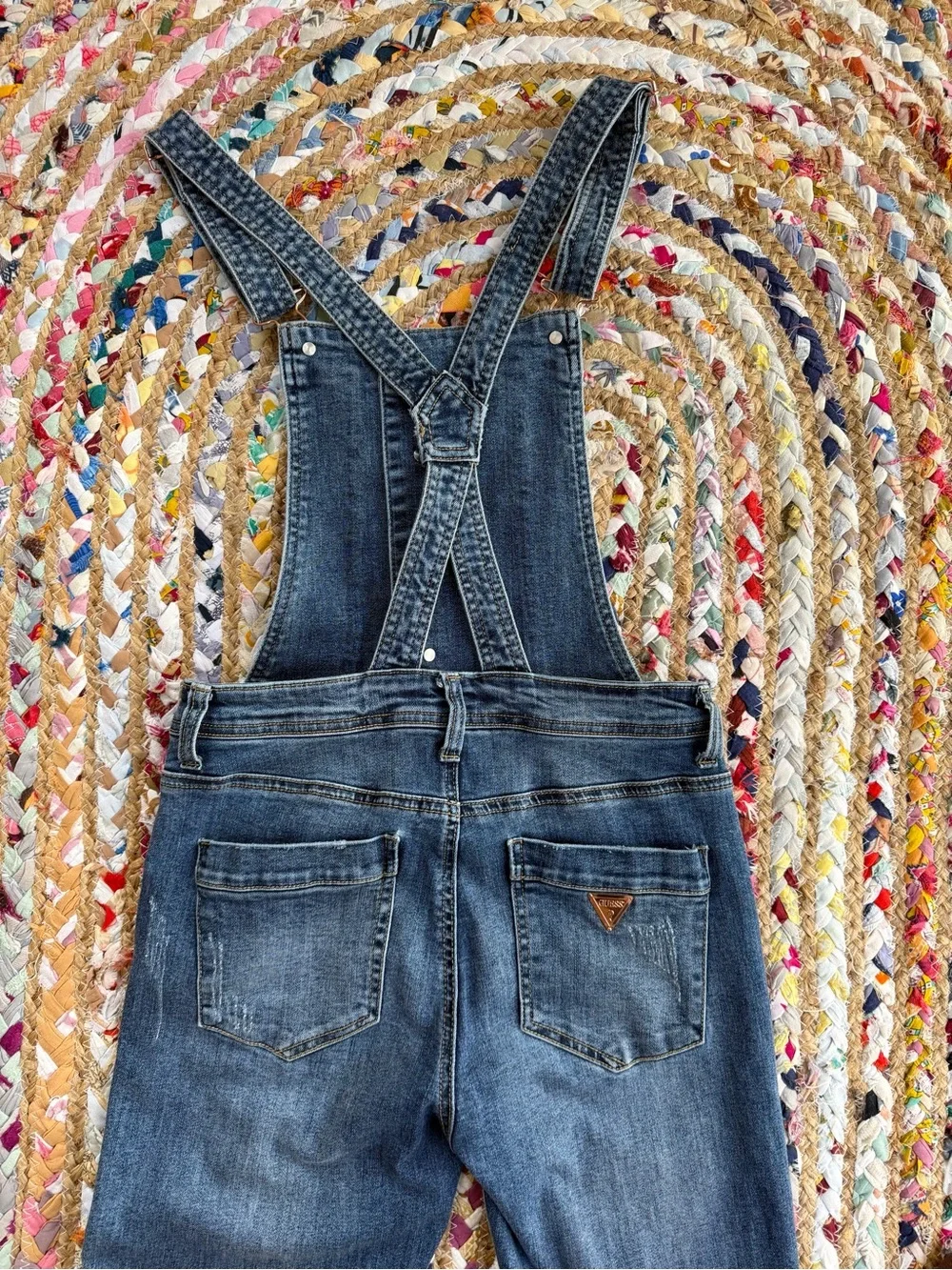 Women’s Guess Jeans Dark Blue Denim Overalls